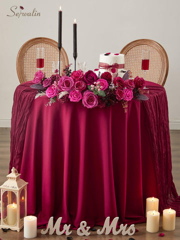 Serwalin PE hot pink flowers, durable stems for lasting decor.