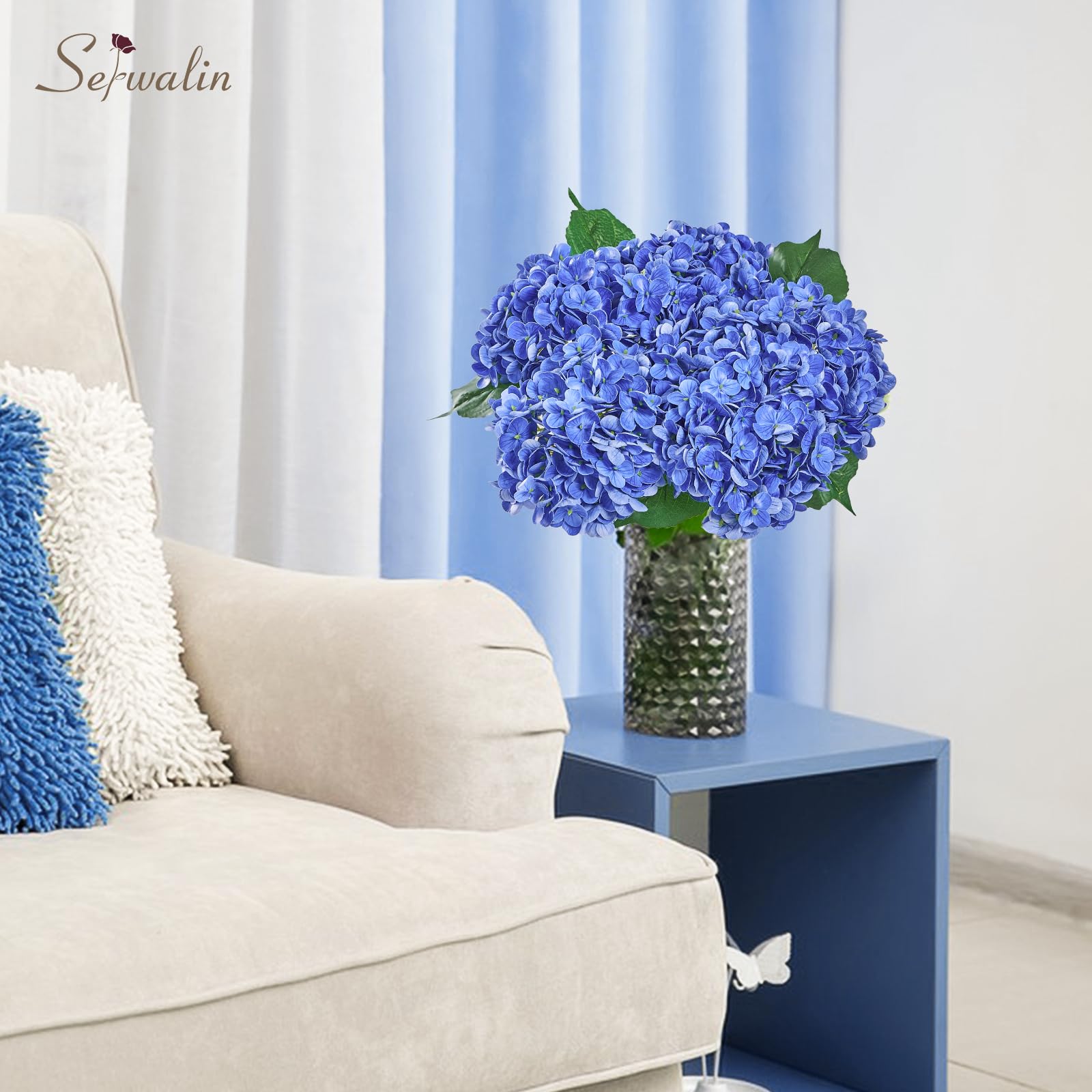 Serwalin soft-touch petals provide a realistic look beyond silk options