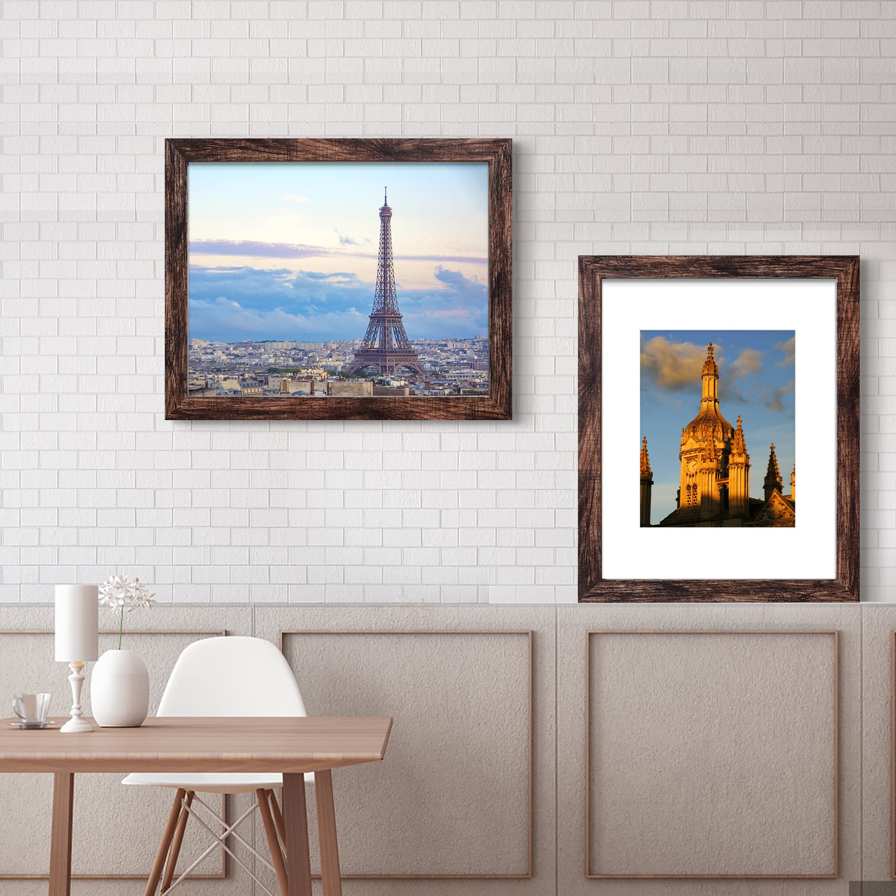 SESEAT 11x14 with mat display highlights memories in an elegant setting.