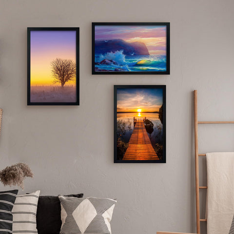 SESEAT engineered wood MDF frame durable and lightweight for photos