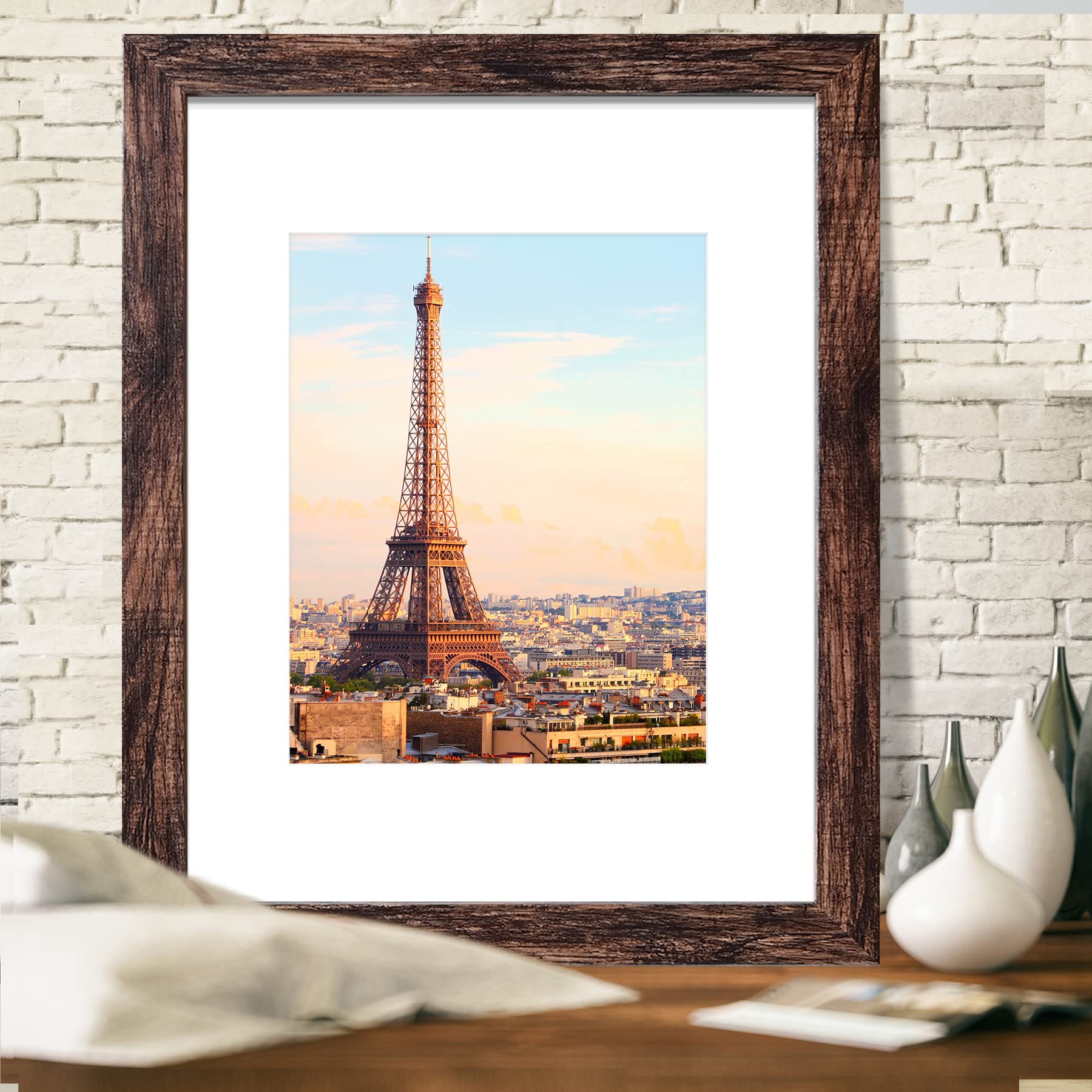 SESEAT engineered wood frame texture adds warmth to home decor.