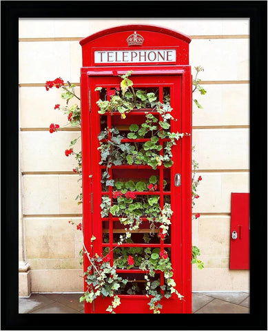 SESEAT 18x24 black frame front view, ideal for wall gallery displays.