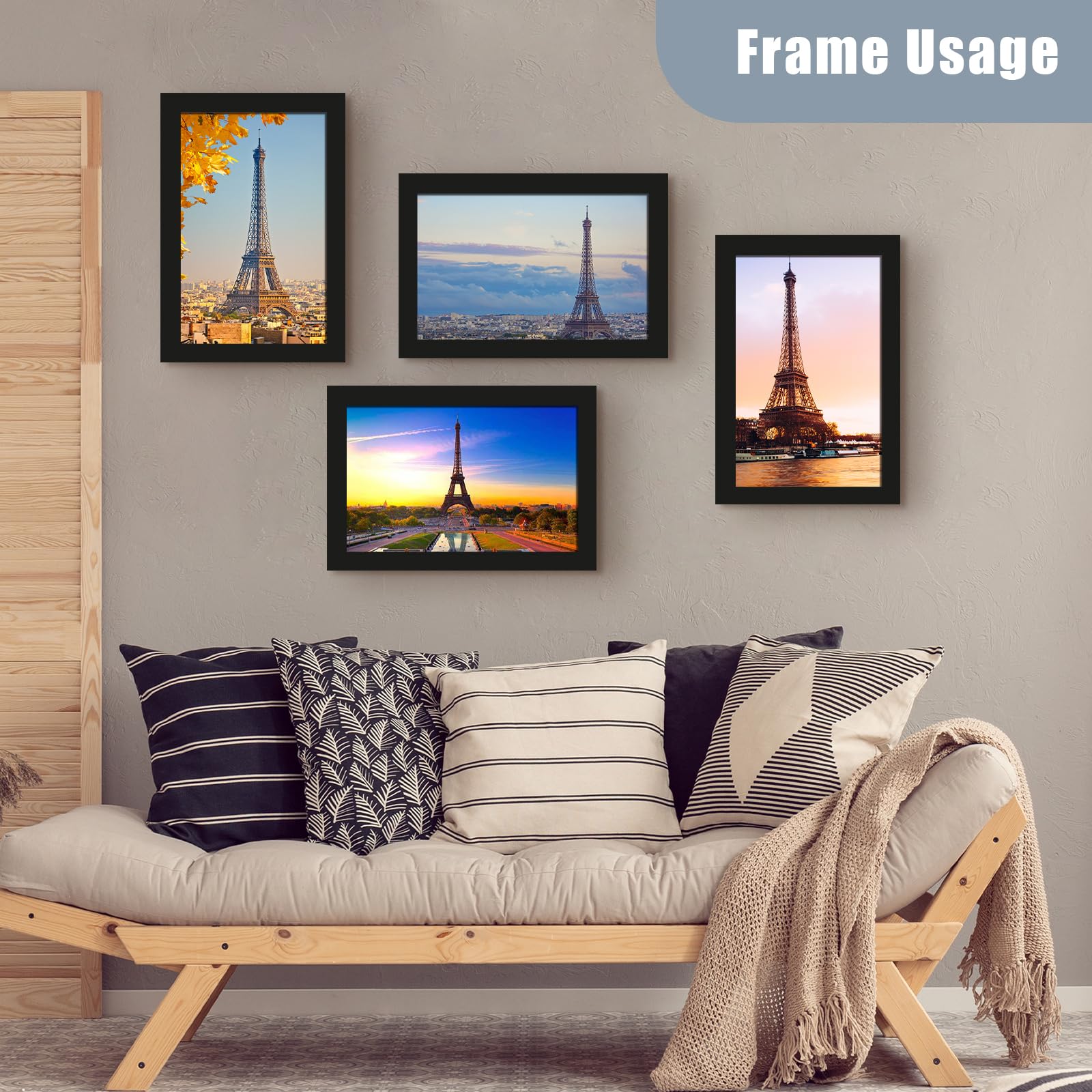 SESEAT 8x12 frames protect memories with HD plexiglass shielding.