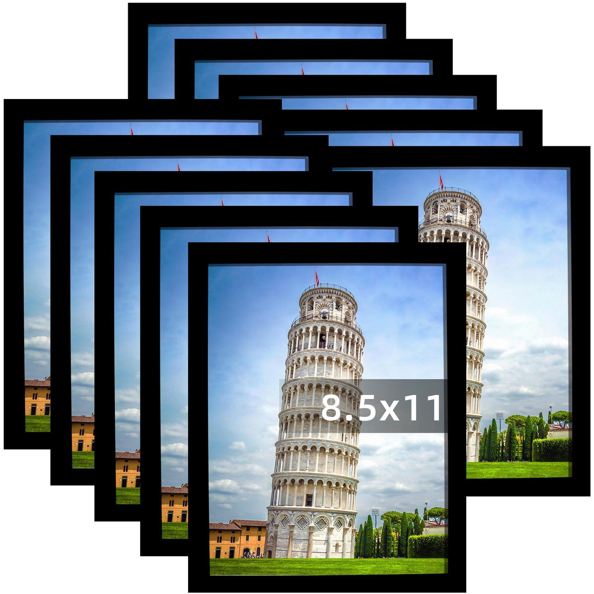 SESEAT 8.5x11 frame set ready for wall or tabletop display.