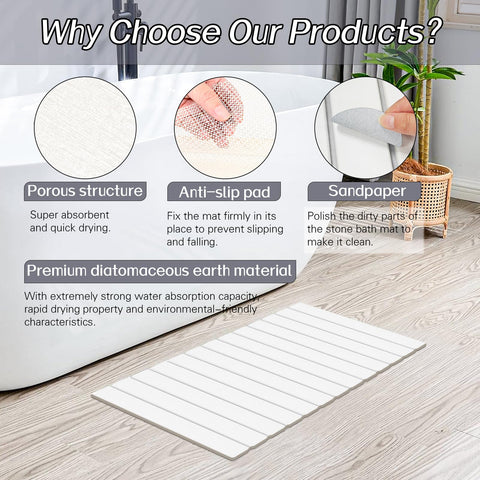 Setguopal diatomite texture close-up highlights porous surface for fast moisture absorption.