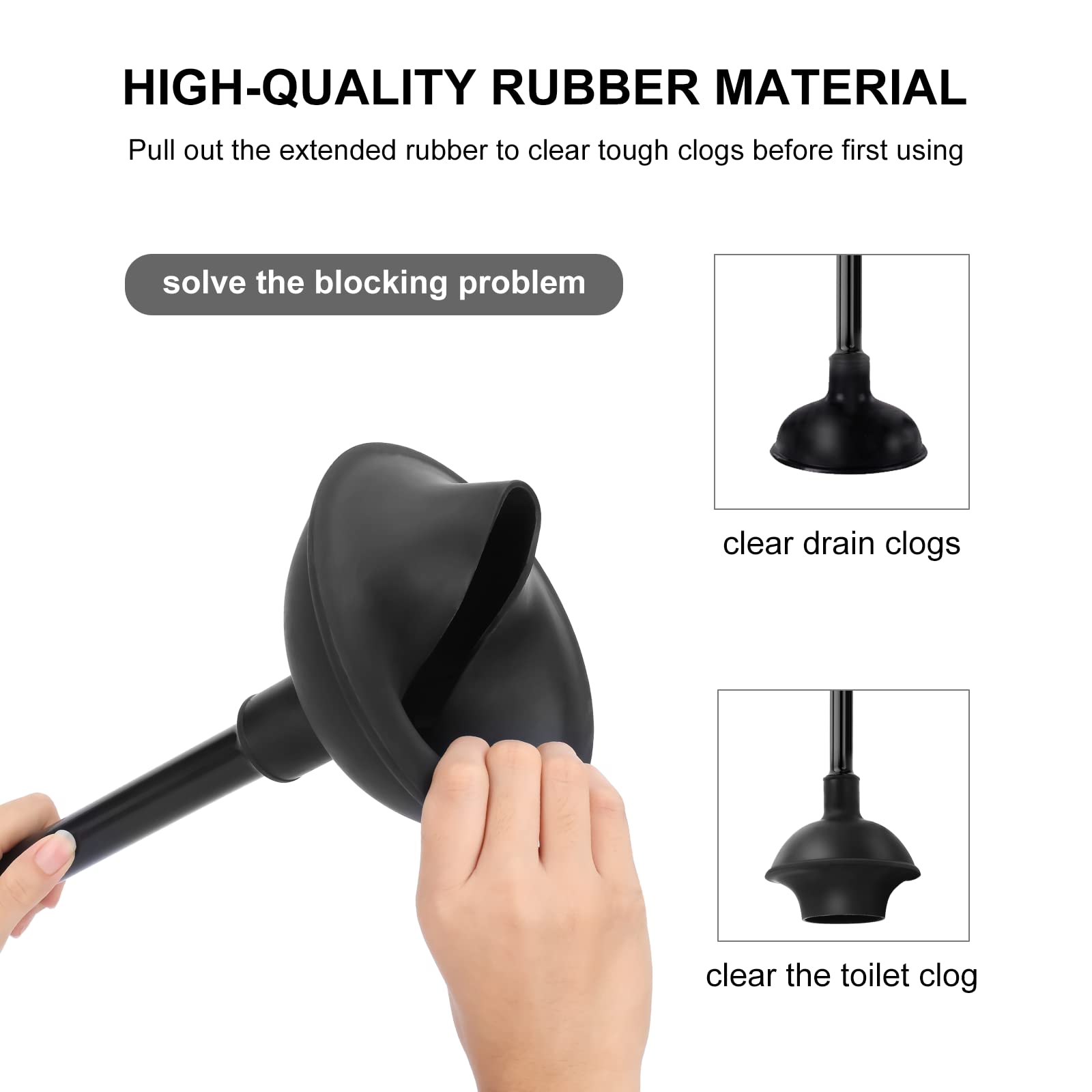 SetSail dense-bristle toilet brush with round head for 360 cleaning.