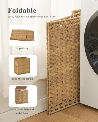 SETVSON foldable two-section design saves space when not in use