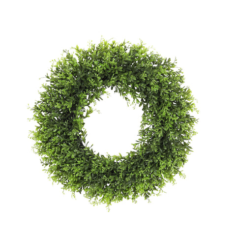 SEVENLOVE boxwood wreath front door with realistic leaves for year-round curb appeal.