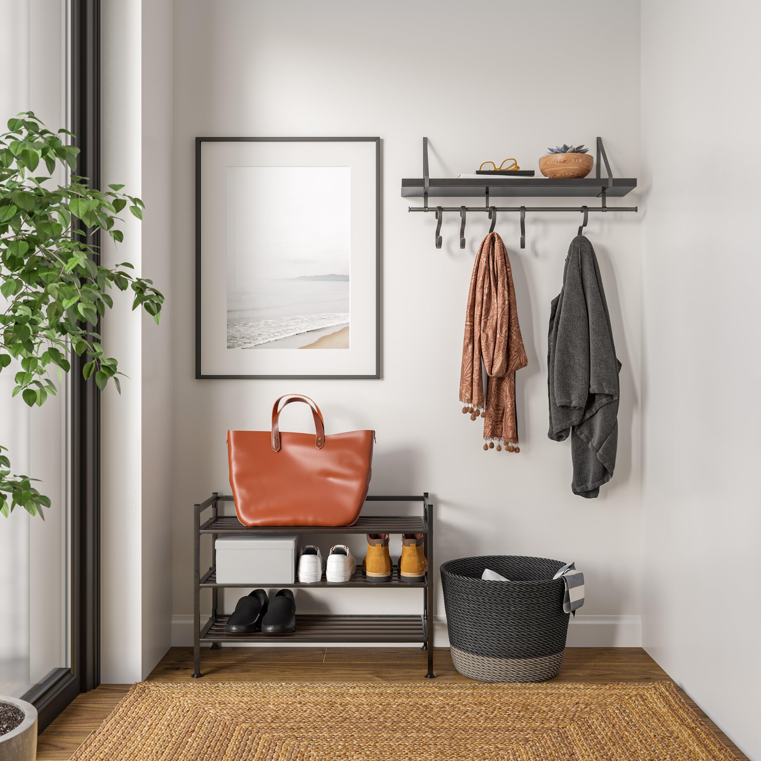 Interlock feature shown for modular expansion in Seville Classics system