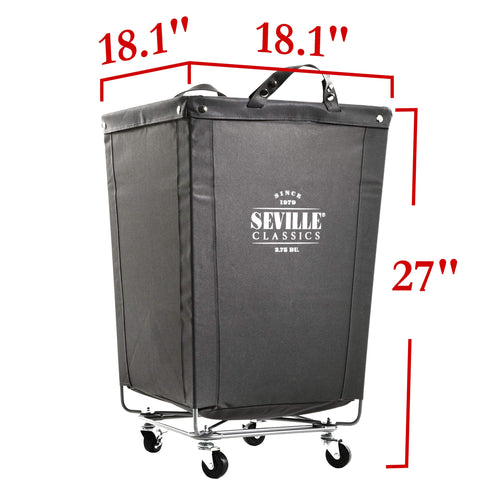 100 lb canvas bag designed for heavy-duty laundry and storage