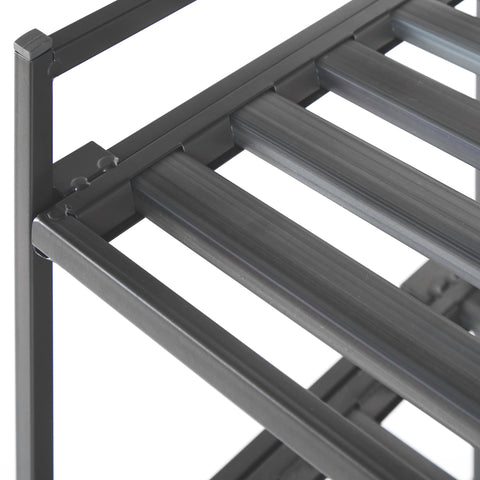 Seville Classics resin slats provide strong support per shelf