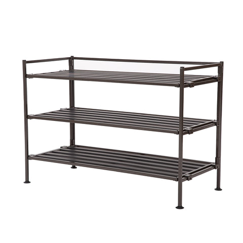 Durable steel frame provides long-lasting stability for daily use