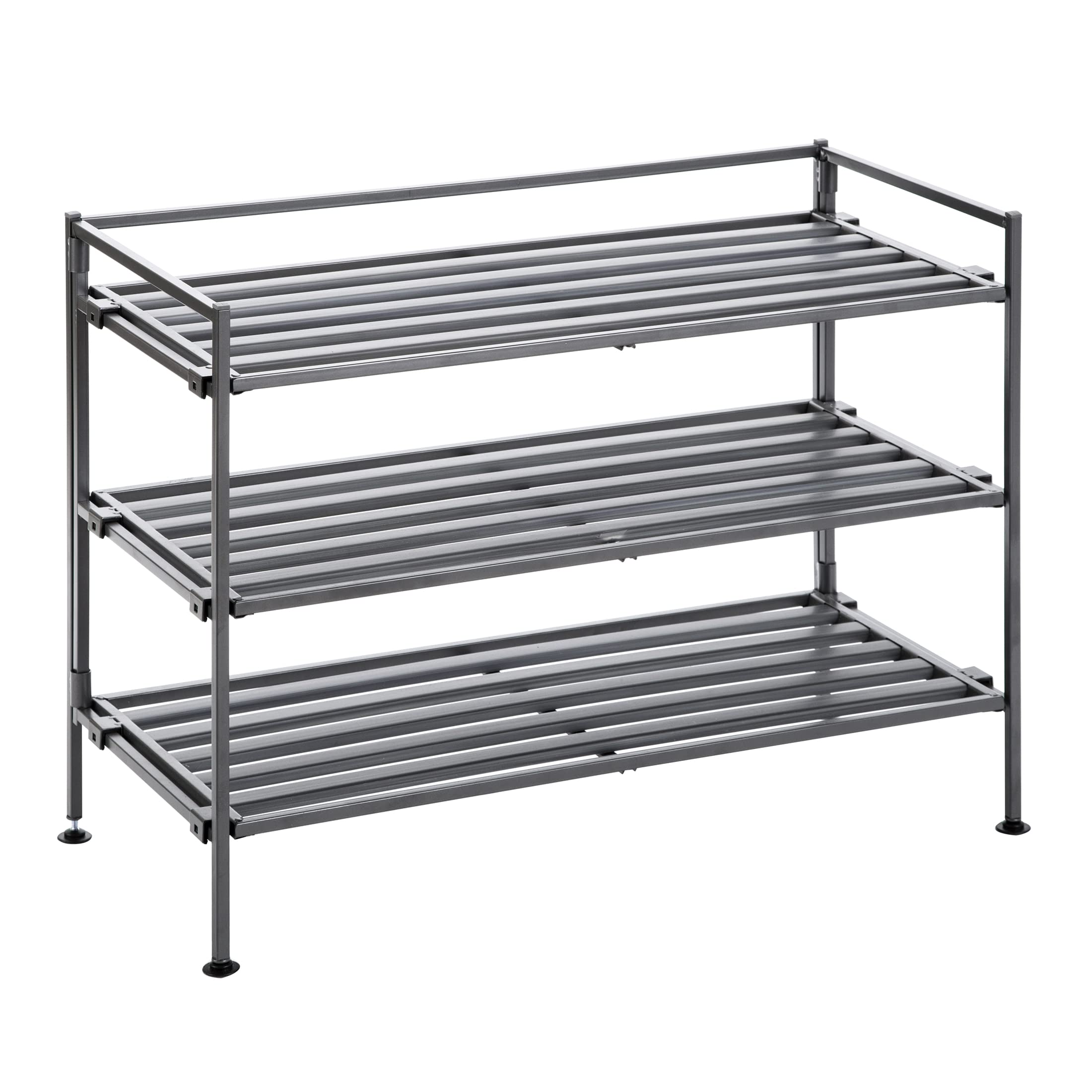 Seville Classics under-shelf clearance fits low-profile footwear