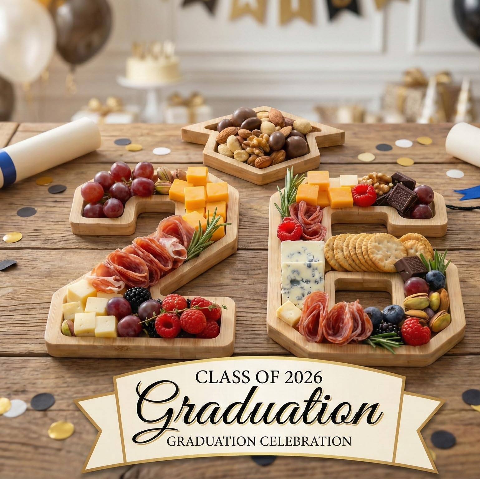 Sewrung kindergarten 2026 graduation centerpiece blends decor and practicality