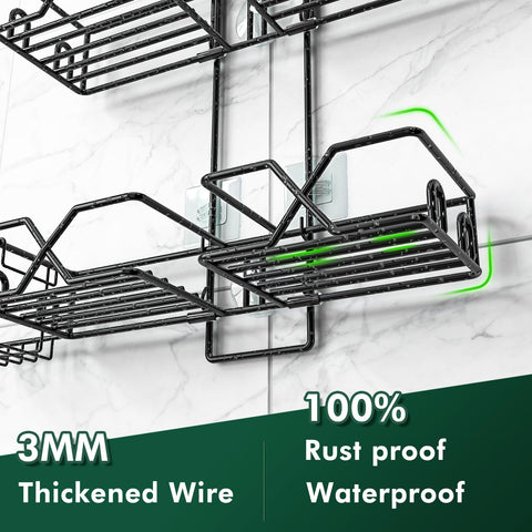 Sewulidon rustproof stainless steel resists corrosion in wet bathrooms.