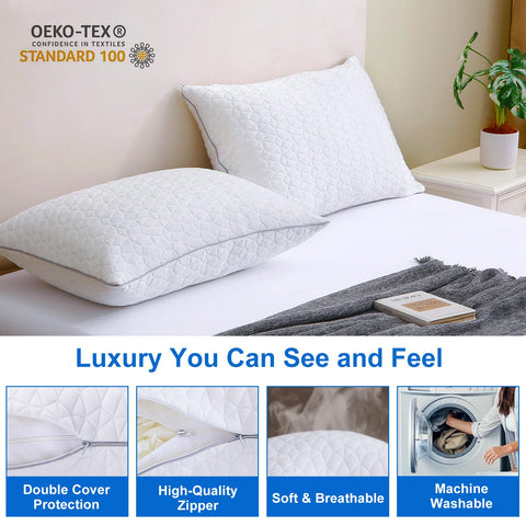 Seyfote pillows provide neck and spine alignment for versatile sleeping positions