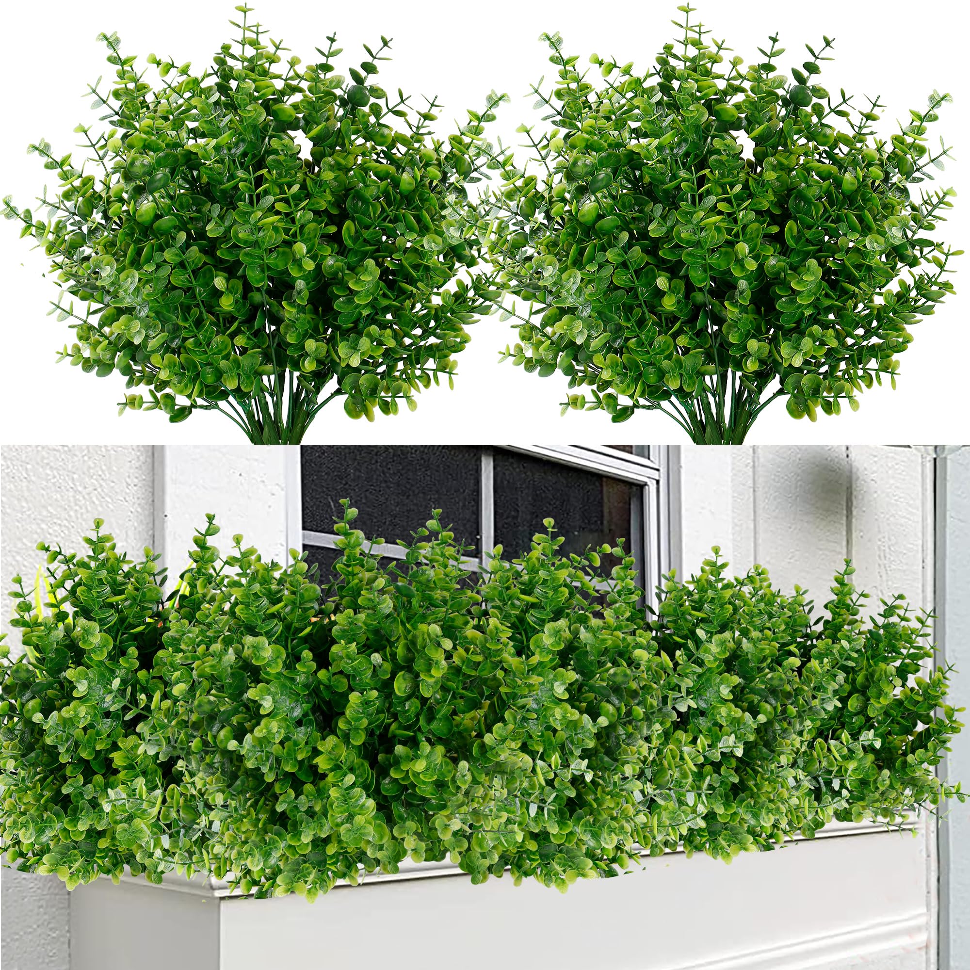 Sggvecsy artificial flowers outdoors in 24 bundles for lasting decor.