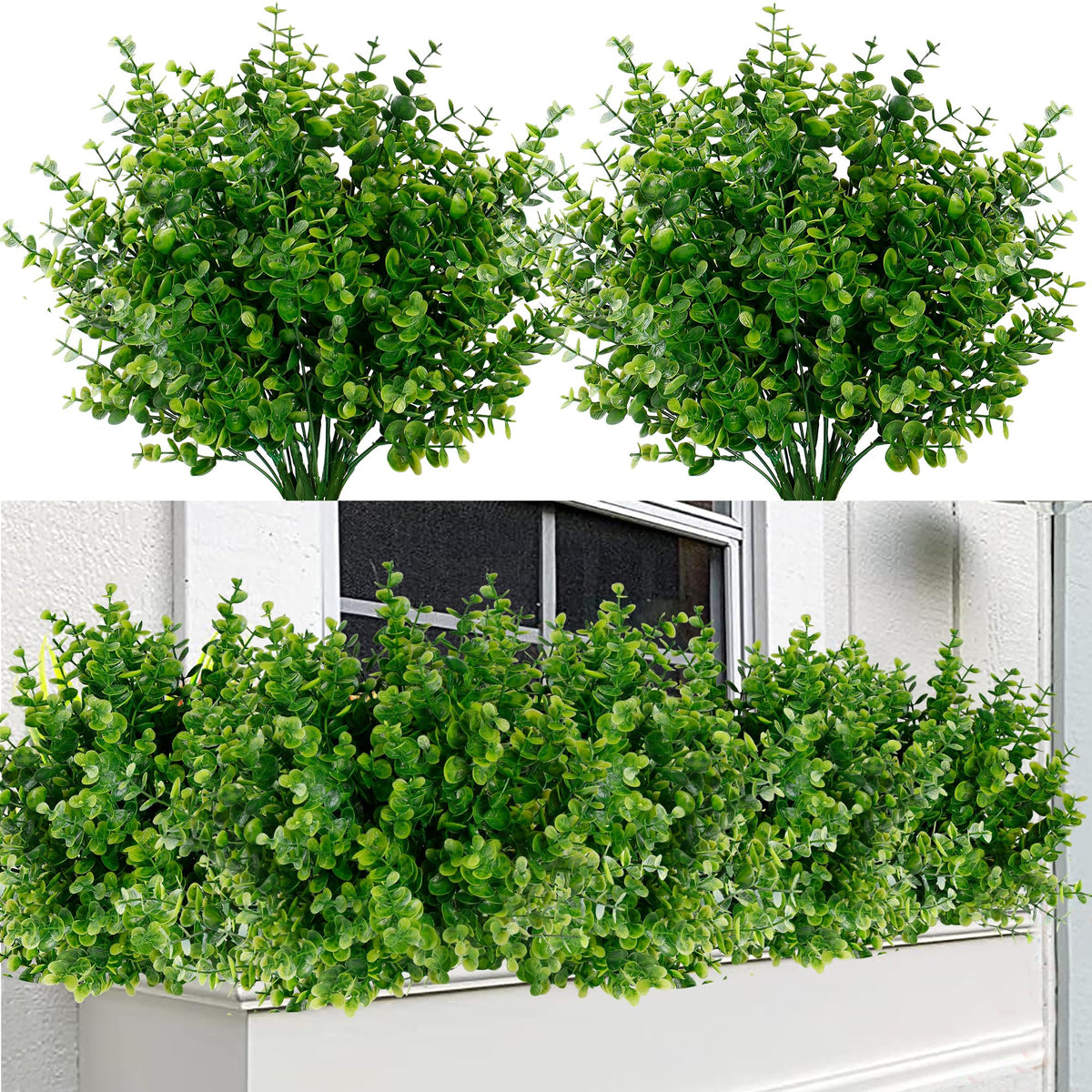 Sggvecsy artificial flowers outdoors in 24 bundles for lasting decor.