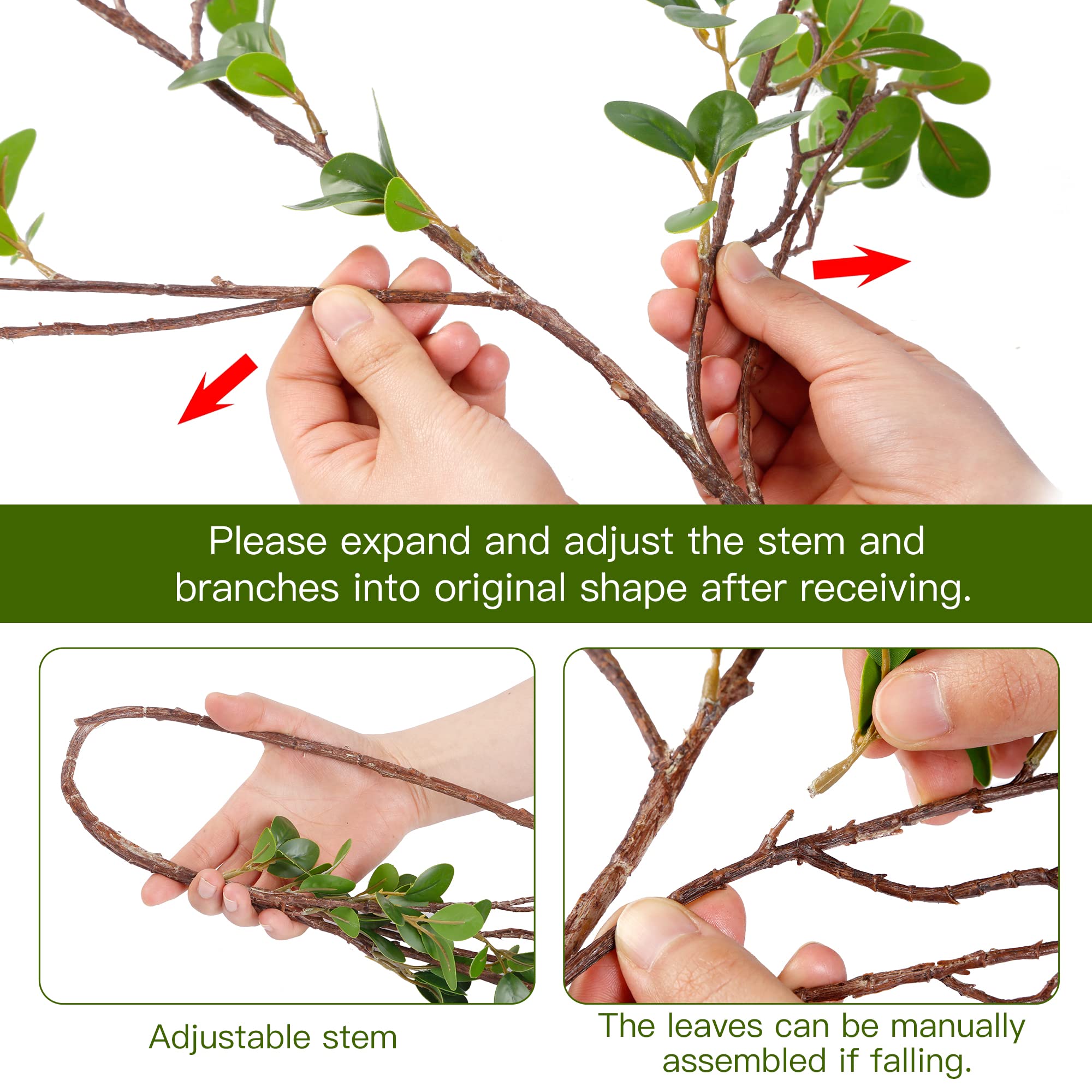 Sggvecsy diy decor stems for wreaths and crafts.