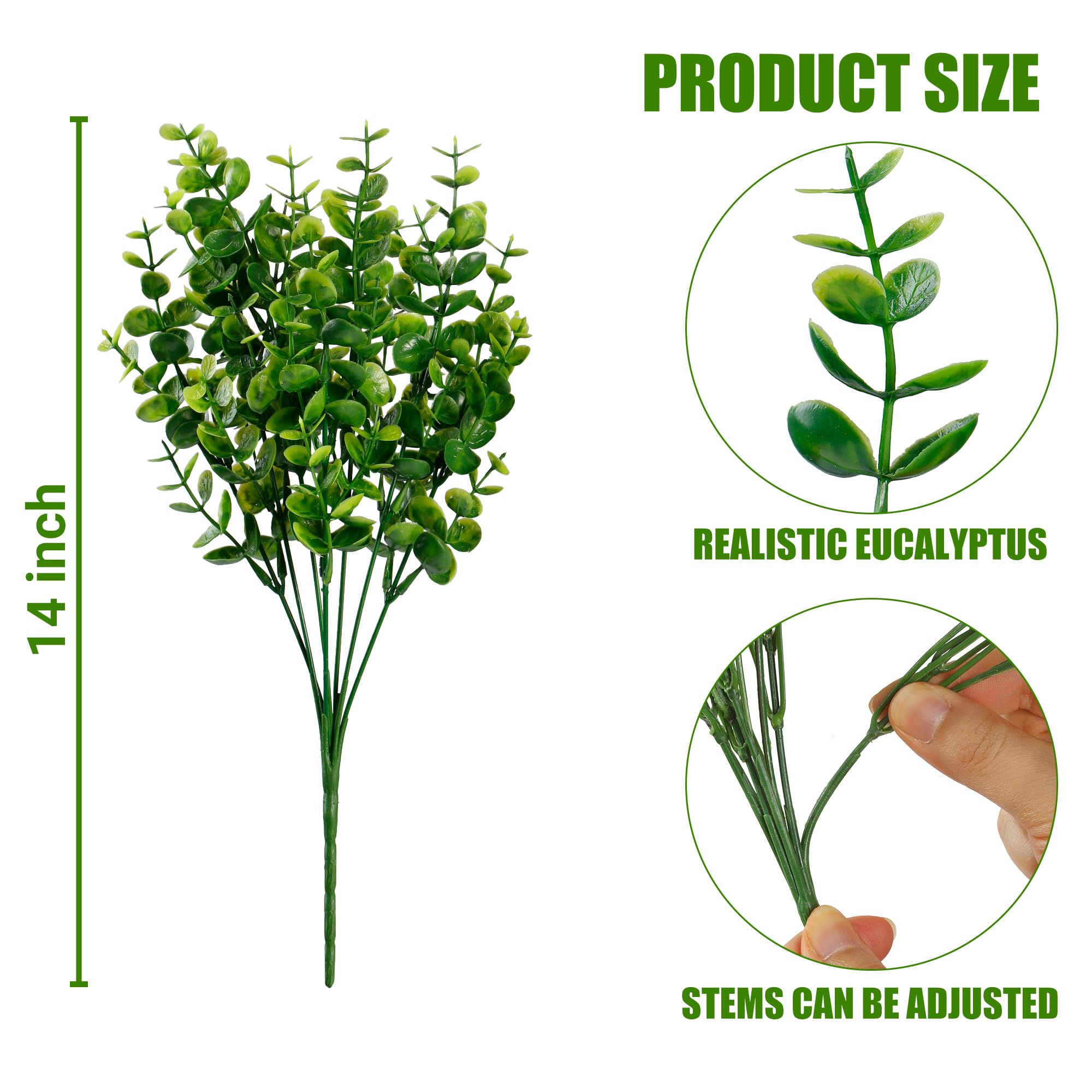 Sggvecsy easy-care faux plants stay fresh year-round.