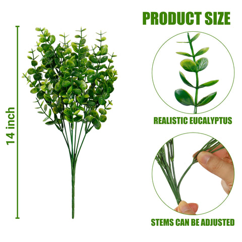 Sggvecsy easy-care faux plants stay fresh year-round.