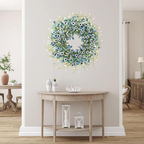 Sggvecsy versatile indoor/outdoor wreath for walls or windows