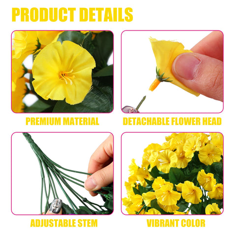 Sggvecsy Morning Glory set ideal for DIY projects and seasonal decor