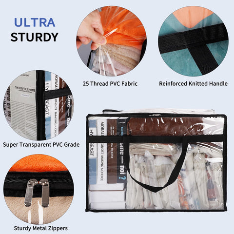 SGHUO foldable design makes under-bed storage easy and neat.