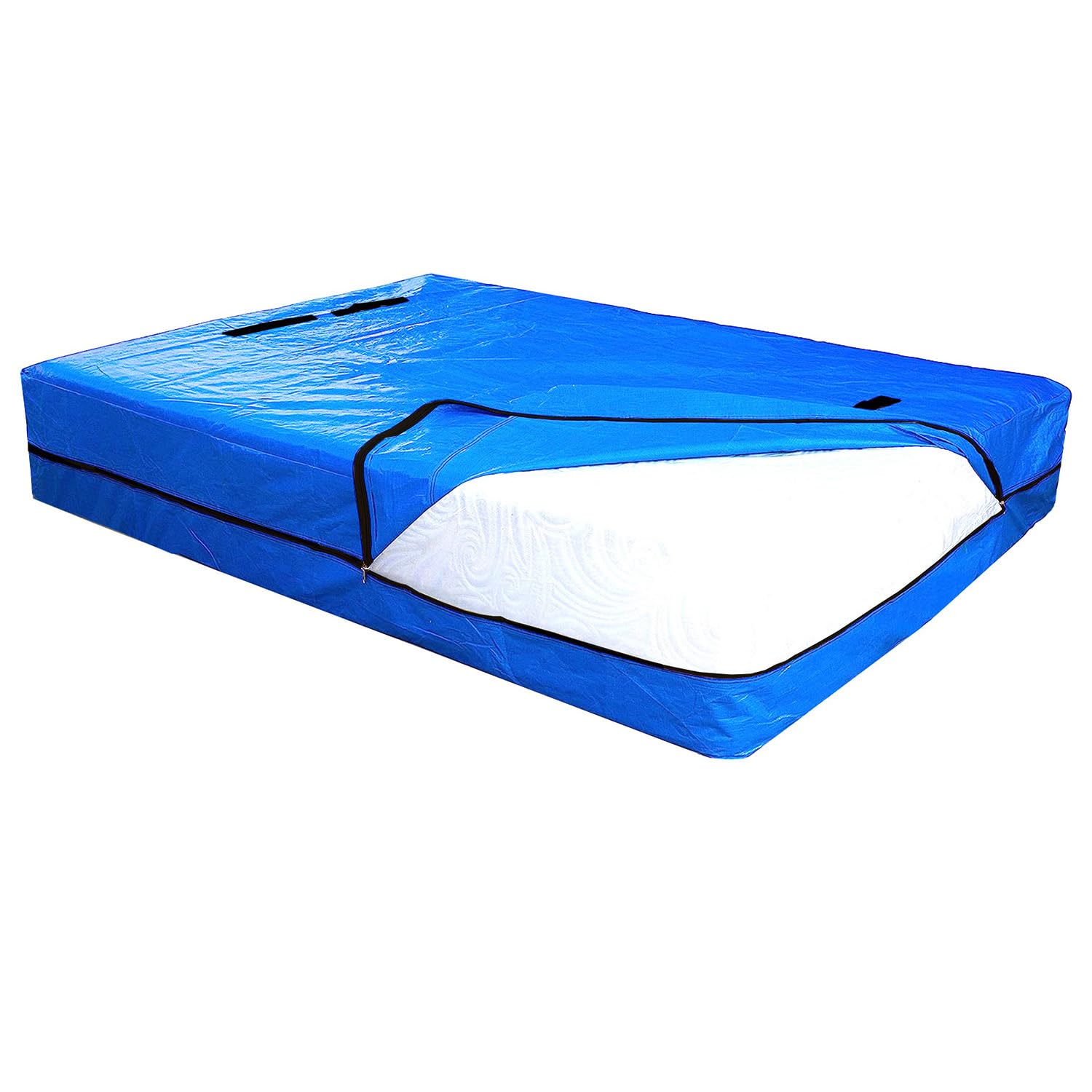 SGPAC reusable blue mattress bag reduces waste and saves money