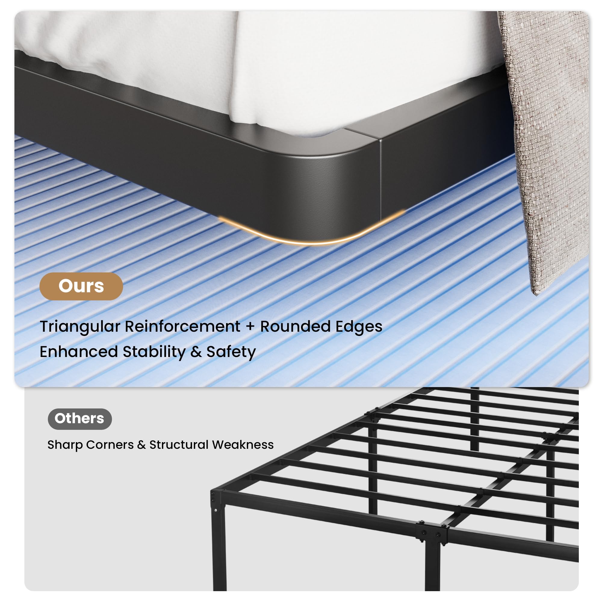 SHA CERLIN matte black finish complements contemporary decor.