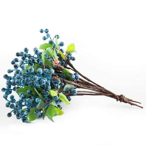SHACOS blue berry stems are easy to customize with glue or tape for adjustments.