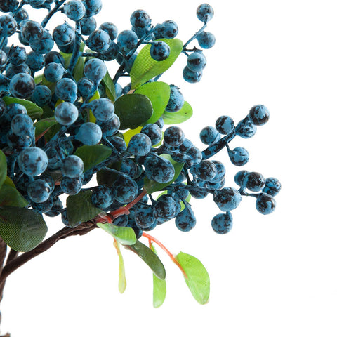 SHACOS berry stems feature wired stems for easy shaping and placement.