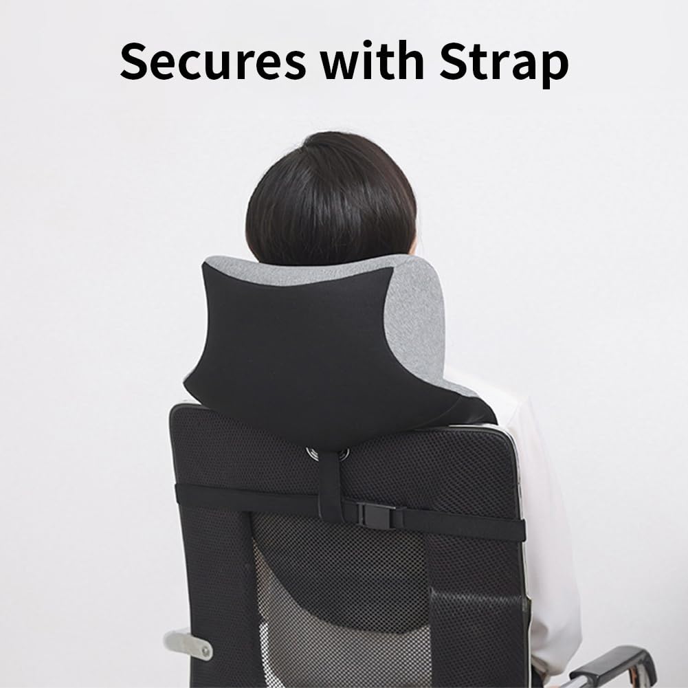 Shapeazy headrest with breathable cotton fabric for daily comfort
