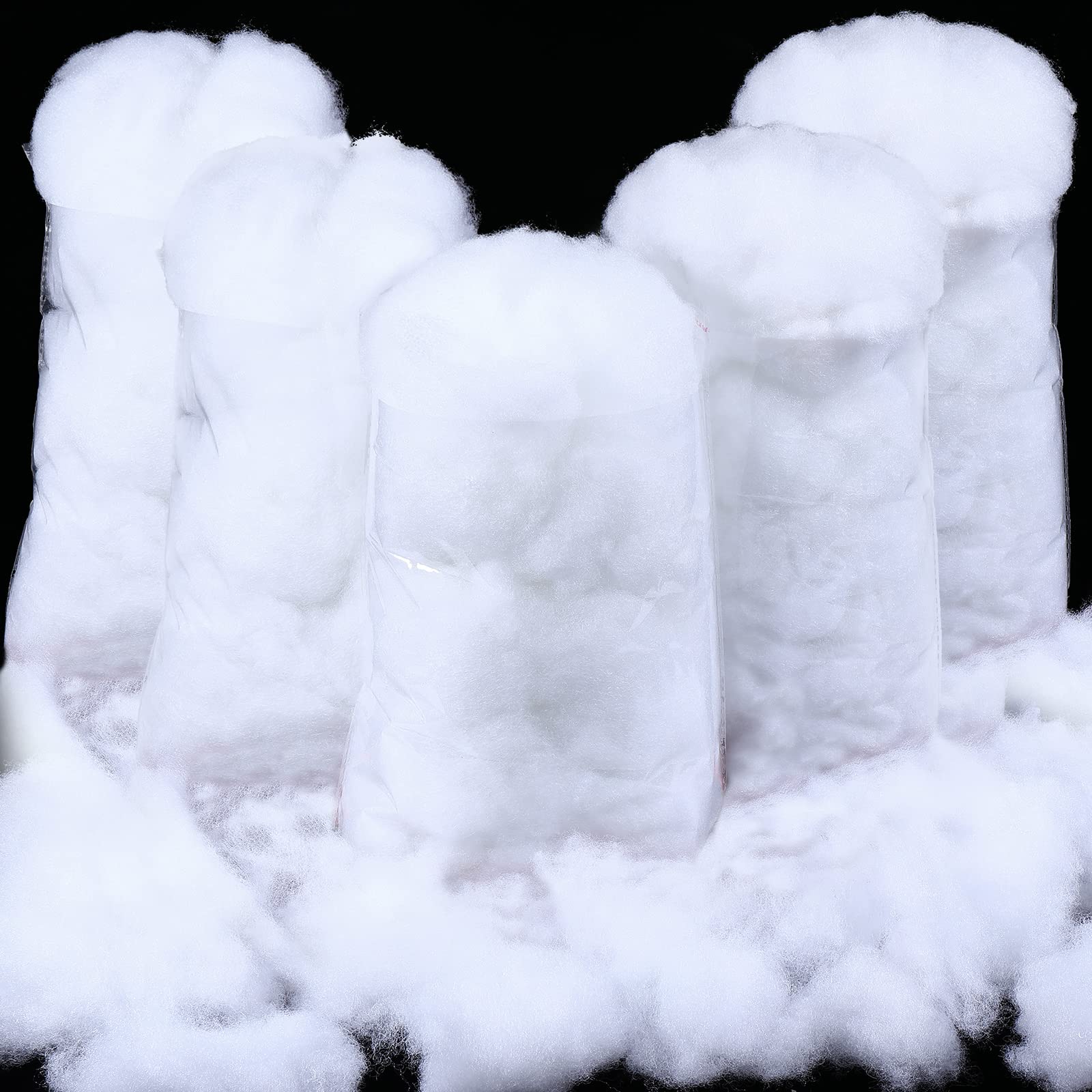 Shappy Christmas fake snow in five bags for easy decorating and sharing.