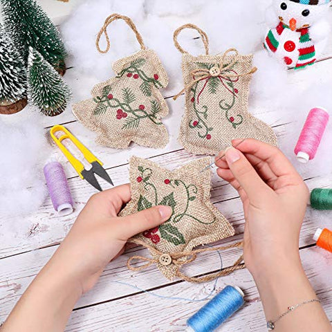 Shappy DIY crafts with fake snow for frames and floral arrangements.
