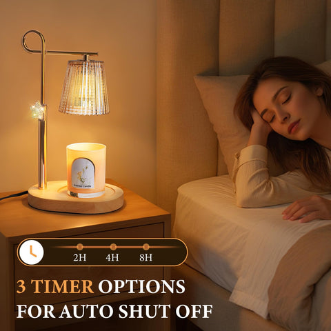 SHARE&CARE candle warmer lamp in a gift box, ready for gifting.