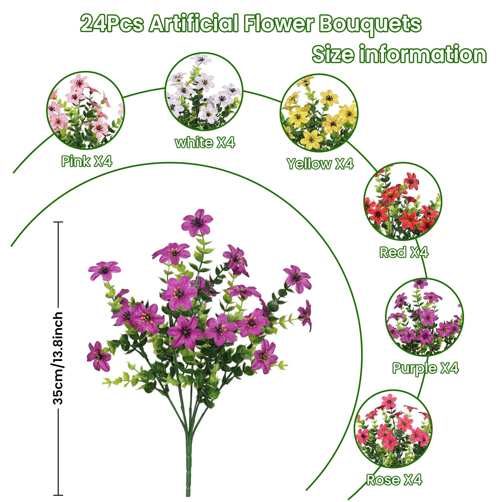 SHareconn purple bellflowers add depth to patio arrangements.