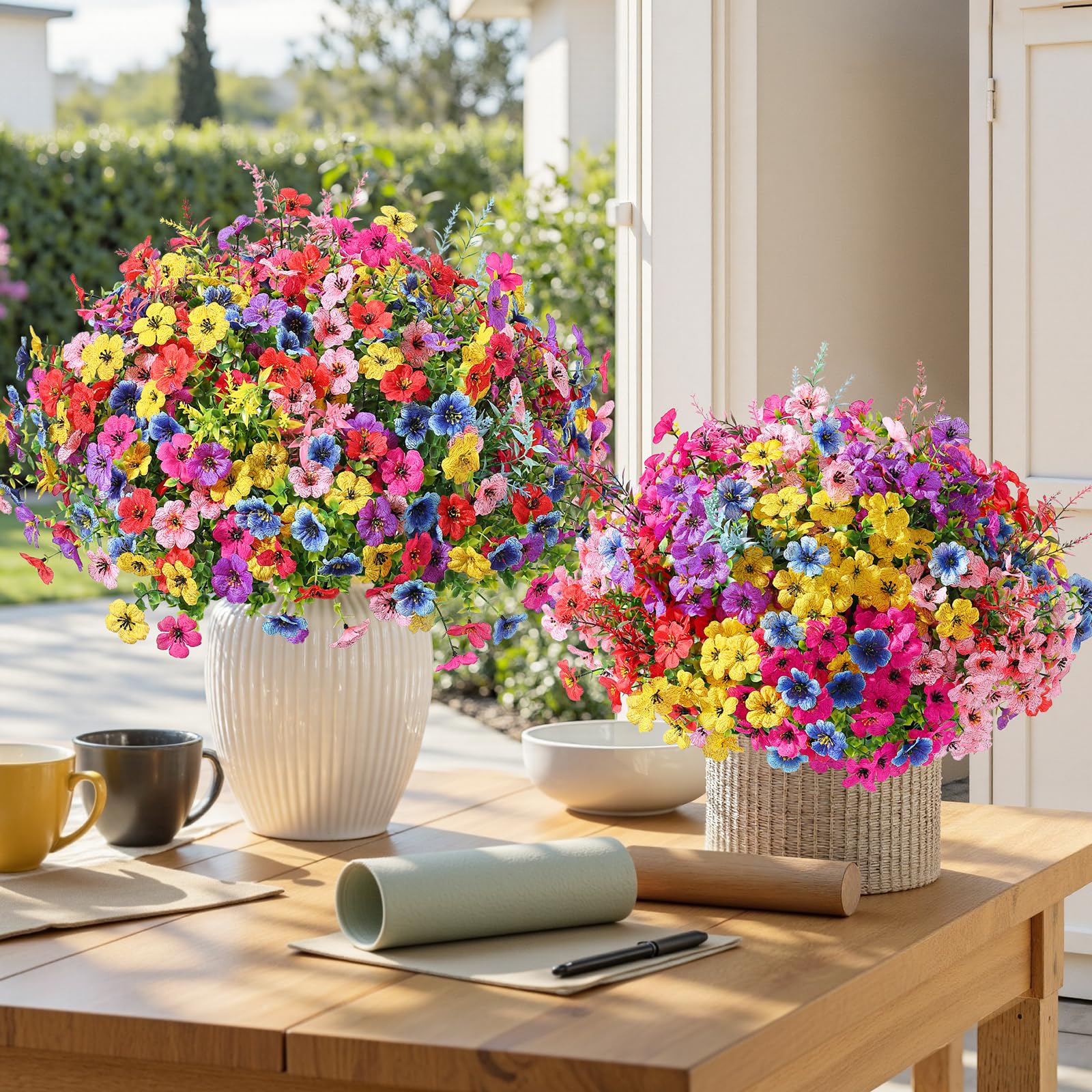 SHareconn easy-maintenance-flowers require no watering or pruning.