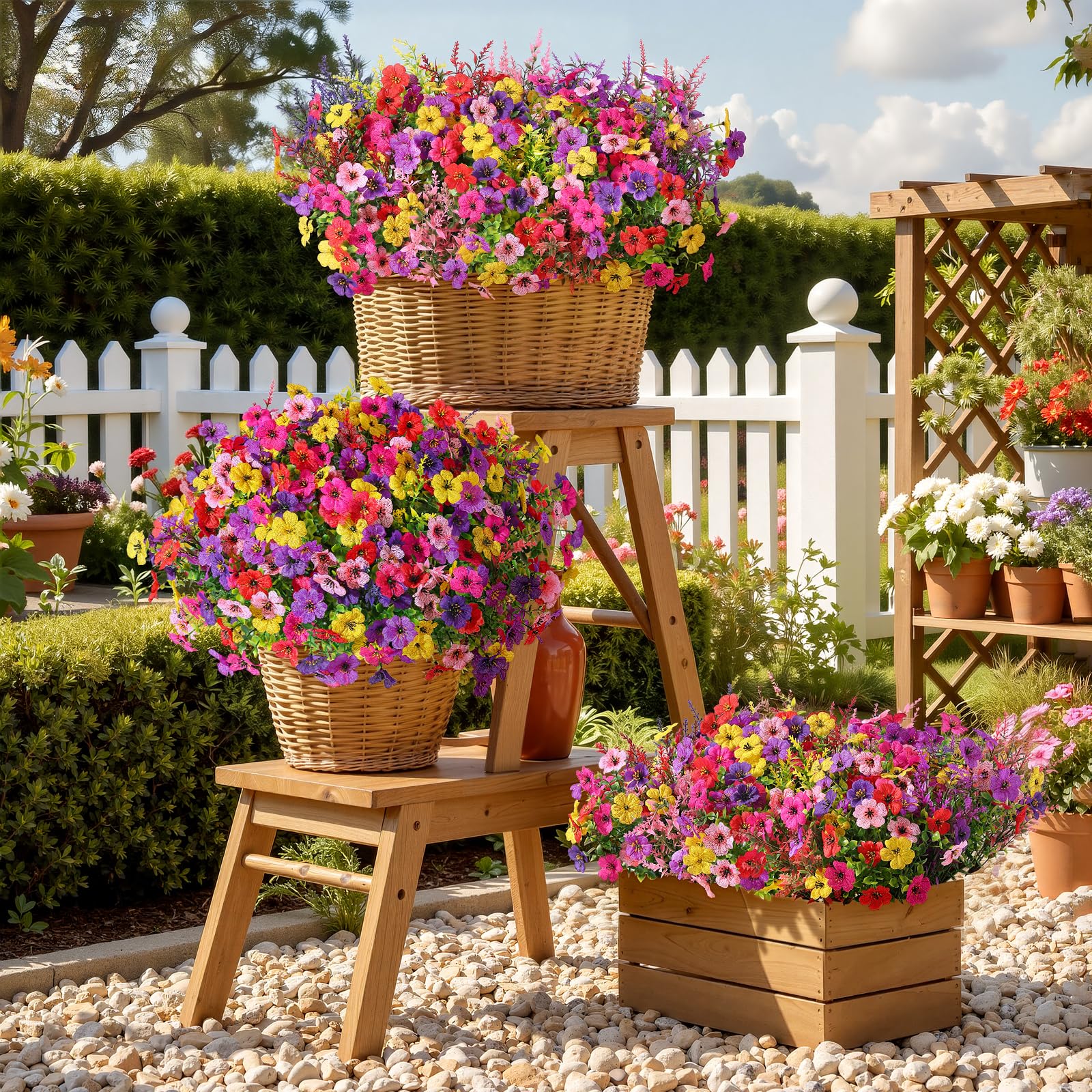 Low-maintenance décor suitable for busy homes and harsh weather conditions