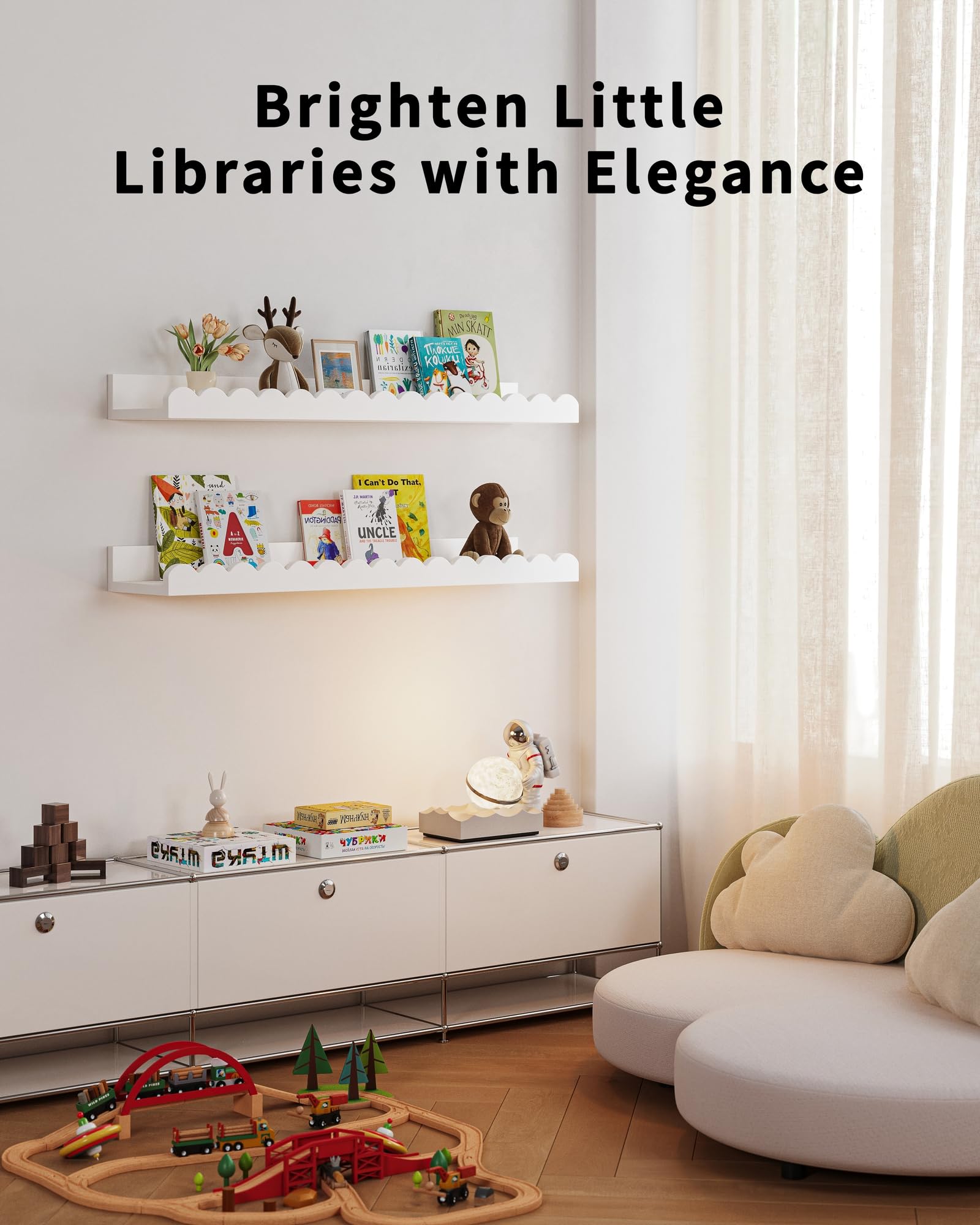 Shario non-toxic materials promote a healthier, child-friendly space.