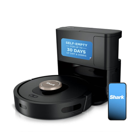 Shark AI Ultra robot vacuum front view for efficient cleaning