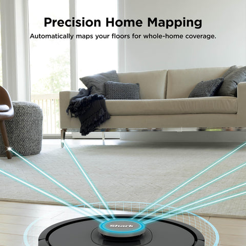 Shark AI Ultra robot vacuum removes pet hair from carpets and floors effectively