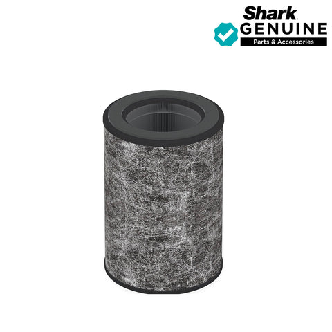 Shark purifier filter installed in room showing cleaner air.