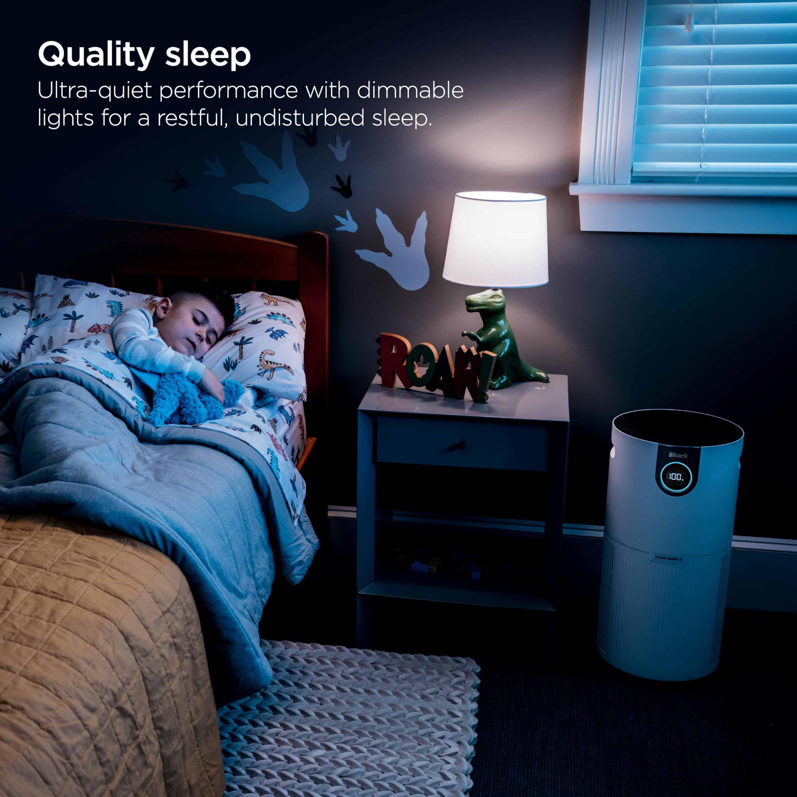 Shark Air Purifier MAX in-room usage for living spaces and kitchens.
