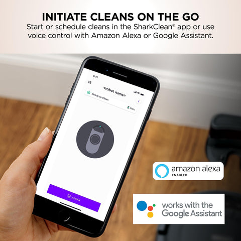 Shark AV753 ION Alexa-compatibility for hands-free control