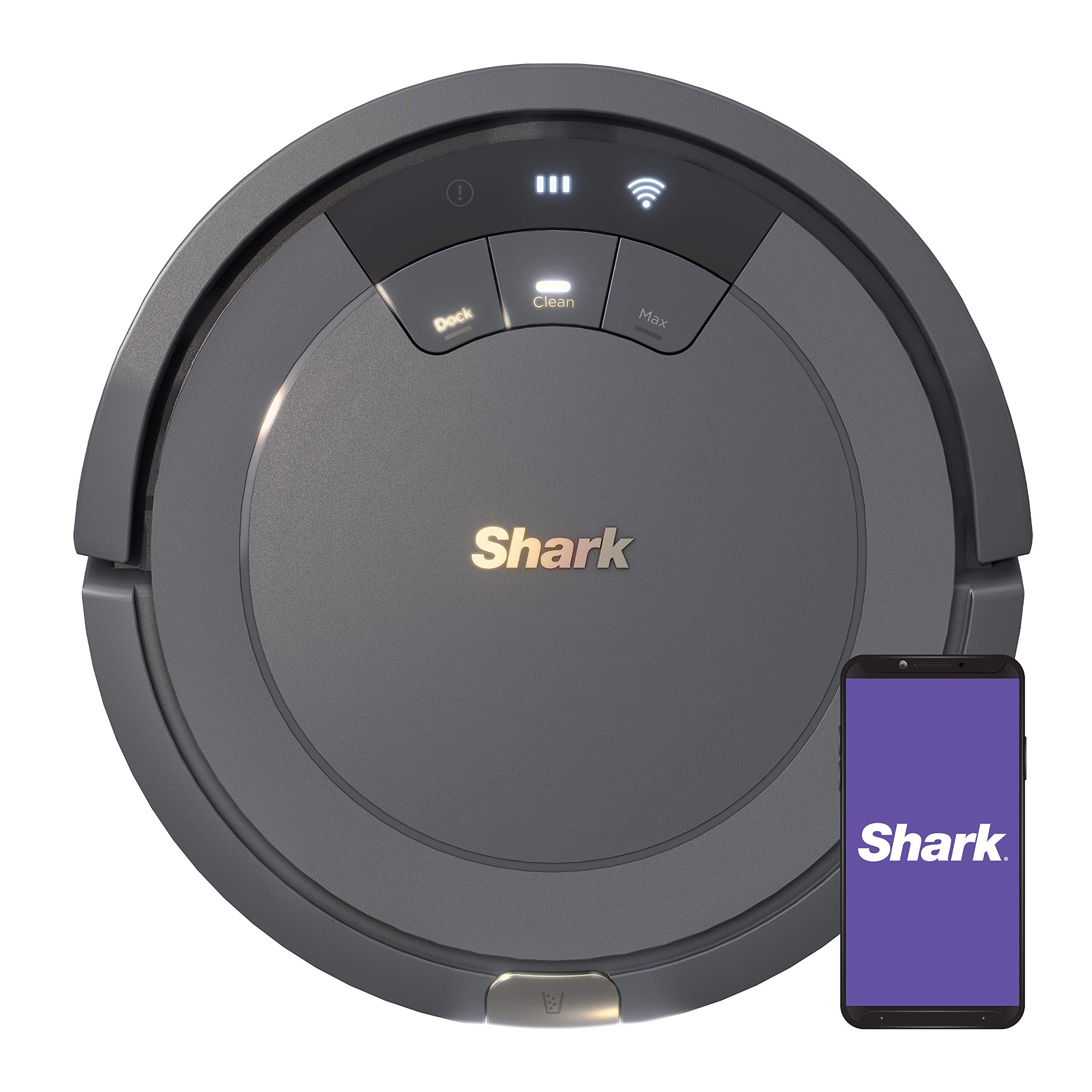Shark AV753 ION front view showing compact design for easy maneuvering