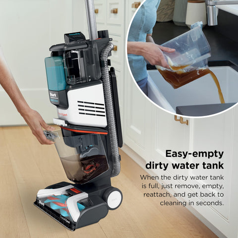Shark CarpetXpert included accessories tackle stairs, upholstery, and rugs.