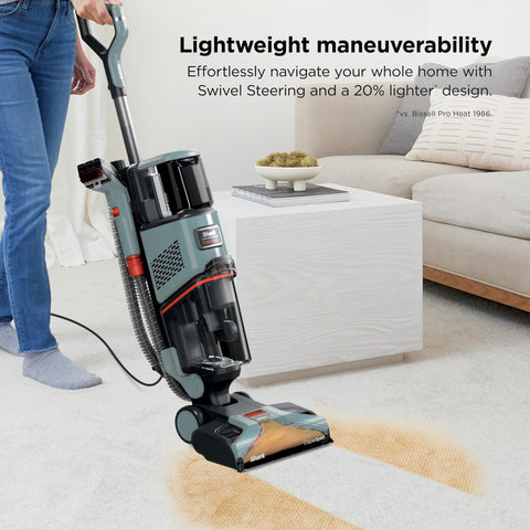 Shark CarpetXpert dual-tank technology keeps cleaning solution fresh