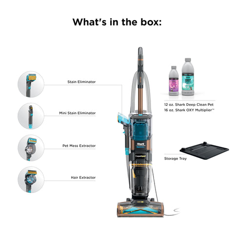 Shark CarpetXpert HairPro pet mess extractor tackles pet stains
