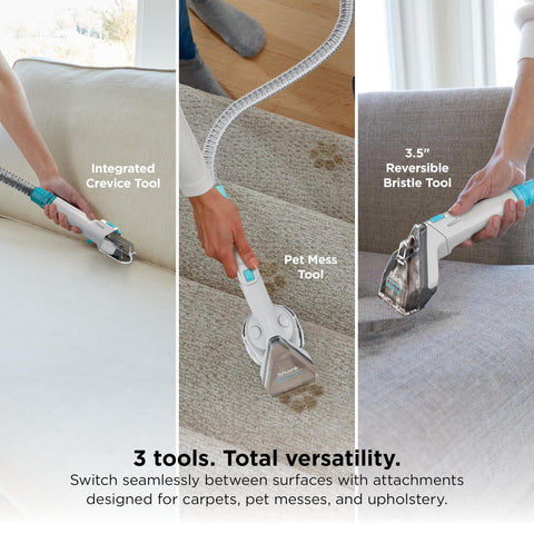Shark CarpetXpert pet odor removal helps refresh rooms quickly.